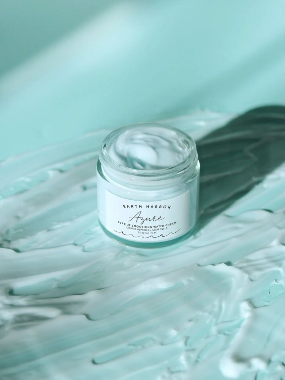 ❣️2/$36 NIB Earth Harbor AZURE Peptide Smoothing Water Cream Full Size $44.00